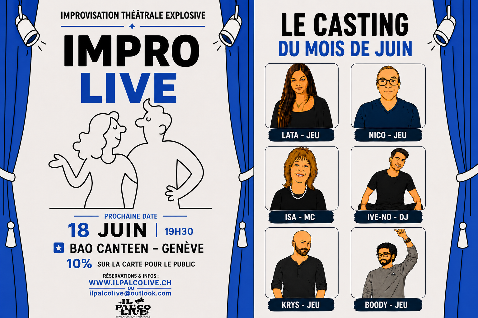 la troupe
